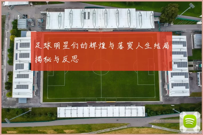 足球明星们的辉煌与落寞人生结局揭秘与反思